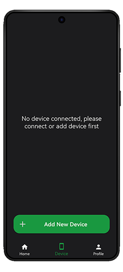 App 'Add Device' screen